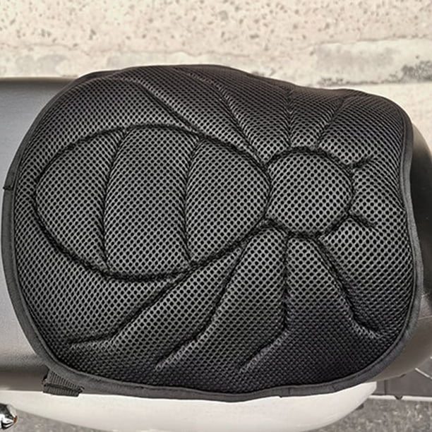 Cubierta de cojín de motocicleta Cubierta antideslizante 3D Confort Bike Desecompresión Cubierta