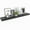 Black, variant on Ballucci 36" Floating Shelf, Wood Wall Mount Shelf with Invisible Bracket, 6" Deep, White