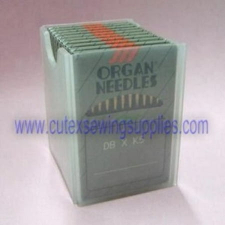 Titanium Sewing Machine Needles - 100 Organ Titanium DBXK5 Commercial Embroidery Machine Needles Tajima Barudan - 90/14