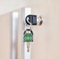 thumbnail image 2 of SHINYPASING 100Pcs Aluminum Number Tags for Key Organization in Green Color, 2 of 5