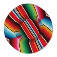 thumbnail image 4 of Disketp Mexican Serape Blanket Stripes Print Reflective Bucket Hat Beach Hat Summer Travel Sun Hats Fisherman Cap, 4 of 8