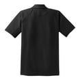 thumbnail image 6 of Mens Dri-Mesh Pro Polyester Polo Shirt Black X-Small, 6 of 7