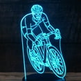 thumbnail image 4 of 3D Cyclist Acrylic for LED Lamp Base (Acrylic Only. Base Not Included), 4 of 4