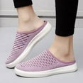 thumbnail image 3 of Oyedens Womens Mules Shoes Slip on Walking Tennis Shoes Summer Breathable Nurse Work Flats for Ladies, 3 of 7