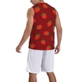 thumbnail image 2 of Naloa Strawberry Basketball Jersey Reversible Men's Mesh Athletic Sports Shirts Training Practice S-4XL3X-Large, 2 of 6