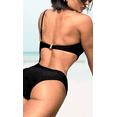 thumbnail image 3 of Meloria Swim and Fashion Sexy Mesh Stitching Padded One Shoulder One-Piece Swimsuit, 3 of 6