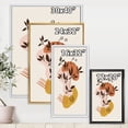 thumbnail image 4 of Designart 'Minimalist Shapes With Ancient Plant II' Modern Framed Canvas Wall Art Print, 4 of 5