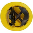 thumbnail image 4 of MSA Advance Full Brim Vented Hard Hats with 4 Point Ratchet Suspensions Yellow, 4 of 4
