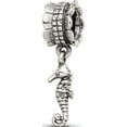 thumbnail image 5 of Sterling Silver Reflections Seahorse Dangle Bead (22.73 X 5.45) Made In Thailand qrs499, 5 of 5