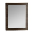 thumbnail image 2 of Eviva Sun 24 in. Polished Grey Oak Framed Bathroom Wall Mirror, 2 of 2