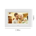 thumbnail image 3 of Digital Picture Frame 7 Inch Smart WiFi Digital Photo Frame 1280x800 HD IPS Touch Screen Frameo Digital Frame WiFi Calendar Clock Gift for Birthday Christmas No SD Card, 3 of 6