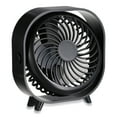 thumbnail image 1 of BRIGHTFUFU Mini ventilador de escritorio USB Ventilador recargable Pequeño ventilador silencioso Ventilador de mesa portátil para uso doméstico 2000mAh, 1 of 7