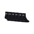 thumbnail image 2 of Calcetines Under Armour Cotton Quarter unisex negro/gris, 6 pares, 2 of 4