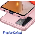 thumbnail image 5 of Case for Samsung Galaxy A73 5G Phone Case Protective Slim [Defend from Scratch/Slip/Drop/Fingerprint] Matte PC Hard Minimalistic Phone Cover for Samsung Galaxy A73 5G-Pink, 5 of 12