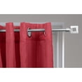 thumbnail image 4 of Evideco Adjustable 5/8" Single Window Curtain Rod 50" to 82" Silver - 50" to 82" L x 5/8" D Graphite, 4 of 5