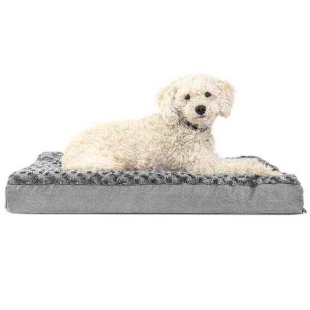 FurHaven Pet Dog Bed | Deluxe Orthopedic Ultra Plush Mattress Pet Bed