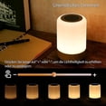 thumbnail image 3 of Lampara Led De Cabecera Touch Regulable, Lampara De Mesa Funciona Con Pilas 8 Colores Y 3, 3 of 5