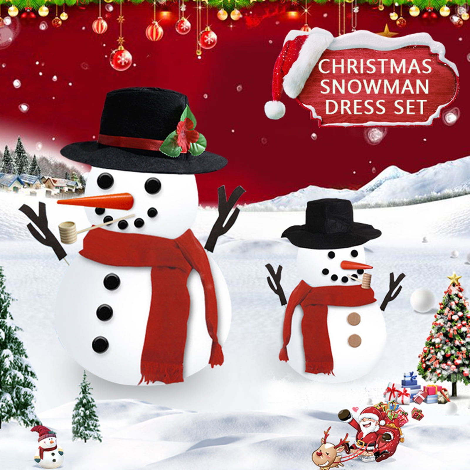 Snowman Kit Tree Dress Up - National Tree Company, 1 Each - King Soopers