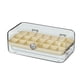 thumbnail image 1 of Caja de almacenamiento de joyas PET PP PE organizador de joyas multicapa vitrina con tapa transparente para pendientes, collares, anillos, blanco transparente, 1 of 14