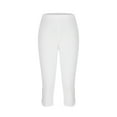 thumbnail image 4 of Dyegold Capris for Women Casual Summer Fashion Lightweight Stretch Skimmer Pants Drawstring Capri Pant Plus Size Activewear, 4 of 6