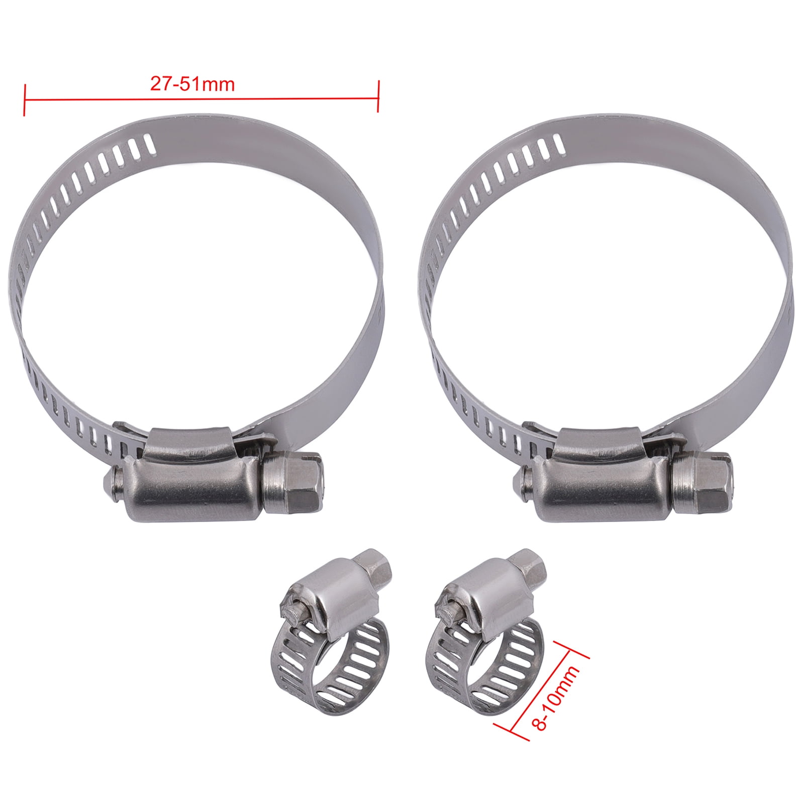 Replacement for 2002 2003 for Suzuki XL-7 Sport Utility Touring CCIYU Plastic Aluminum Radiator and Oil Hose Clamps