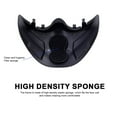 thumbnail image 6 of Full Frame Motorcycle Windshield Desert Face Mask with Antifog Goggles & Uv Protection, 6 of 7