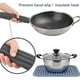 thumbnail image 3 of Silicone Trivets For Hot Pots and Pans Large, Trivets For Hot Dishes Modern, Trivets for Granite Countertops, Silicone Hot Pads For Kitchen, Silicone Hot Pads&nbsp;Pot Holders 9"X12"Grey Dark 3Pcs, 3 of 5