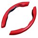 thumbnail image 1 of Carbon Fiber Steering Wheel Cover, Ultra Thin, Wear-Resistant, Universal, Fits Most Cars, Red, 1 of 4