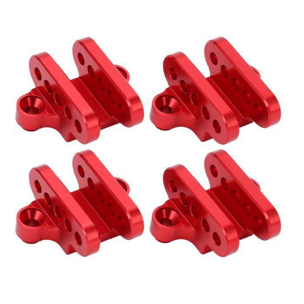 Shock Extension Bracket Set Of 2 Aluminum Rc Rear Axle Lower Shock Mounting Brackets