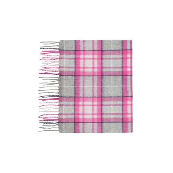 Bufanda Lona Scott Mackellar rosa 174 x 28 cm de cachemira