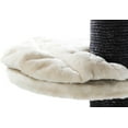 thumbnail image 5 of TRIXIE Bovina Plush & Sisal 3-Level 55.5" Cat Tree, Scratching Posts & Hammock, Black, 5 of 9