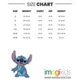 thumbnail image 5 of Sudadera con capucha Disney Lilo & Stitch French Terry con cremallera azul 7-8 niñas, 5 of 5