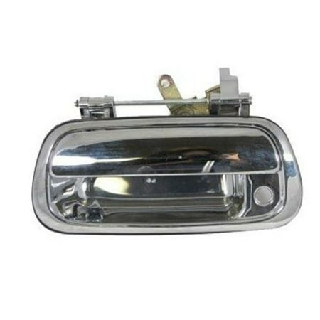 Aftermarket Side View Mirrors - Drivers Manual Remote Side View Mirror Replacement for Nissan 963025M100, Brand new aftermarket replacement By AUTOANDART