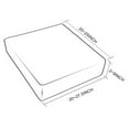 thumbnail image 5 of Dowbom Couch Cushion Cover Waterproof Leather Sofa seat Cushion Slipcover Stretch Couch Seat Cover, 5 of 6