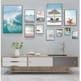thumbnail image 2 of Pósteres de arte de paisaje de playa de viaje de la costa de Amalfi de Italia vintage, cuadros de lienzo, impresiones de pared para la decoración del hogar de la sala de estar, 2 of 5