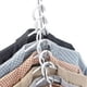 thumbnail image 2 of Perchas que ahorran espacio Percha de metal Percha mágica en cascada Organizador de ropa para armario Percha plegable multifuncional (paquete de 4), 2 of 5