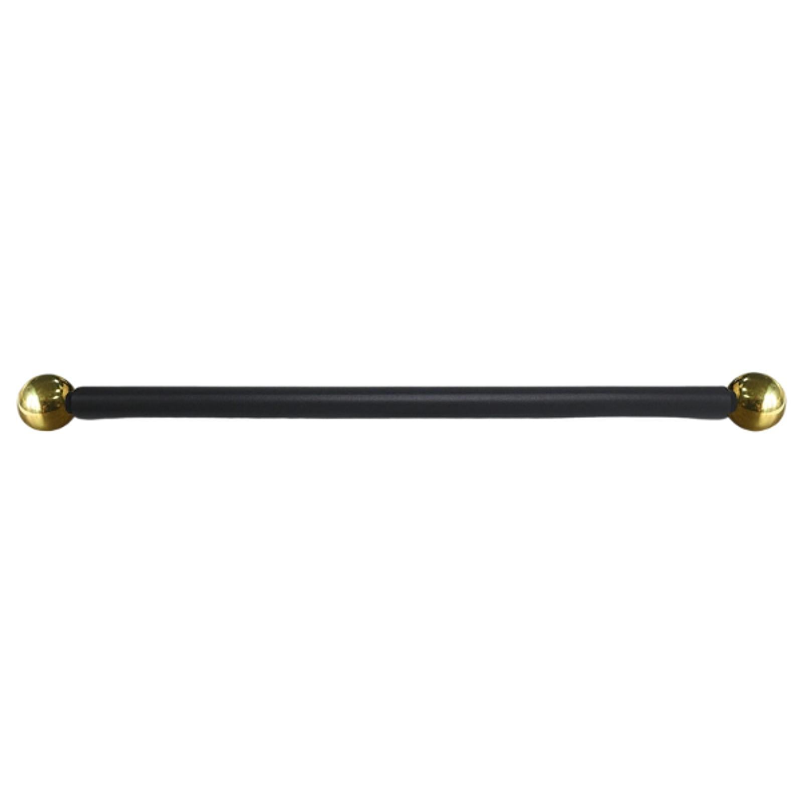 Zxpjkyu Flag Holder Replacement Arm Street Light Part for Hanging Sign Outdoor Lamp Post 56cm gold ball
