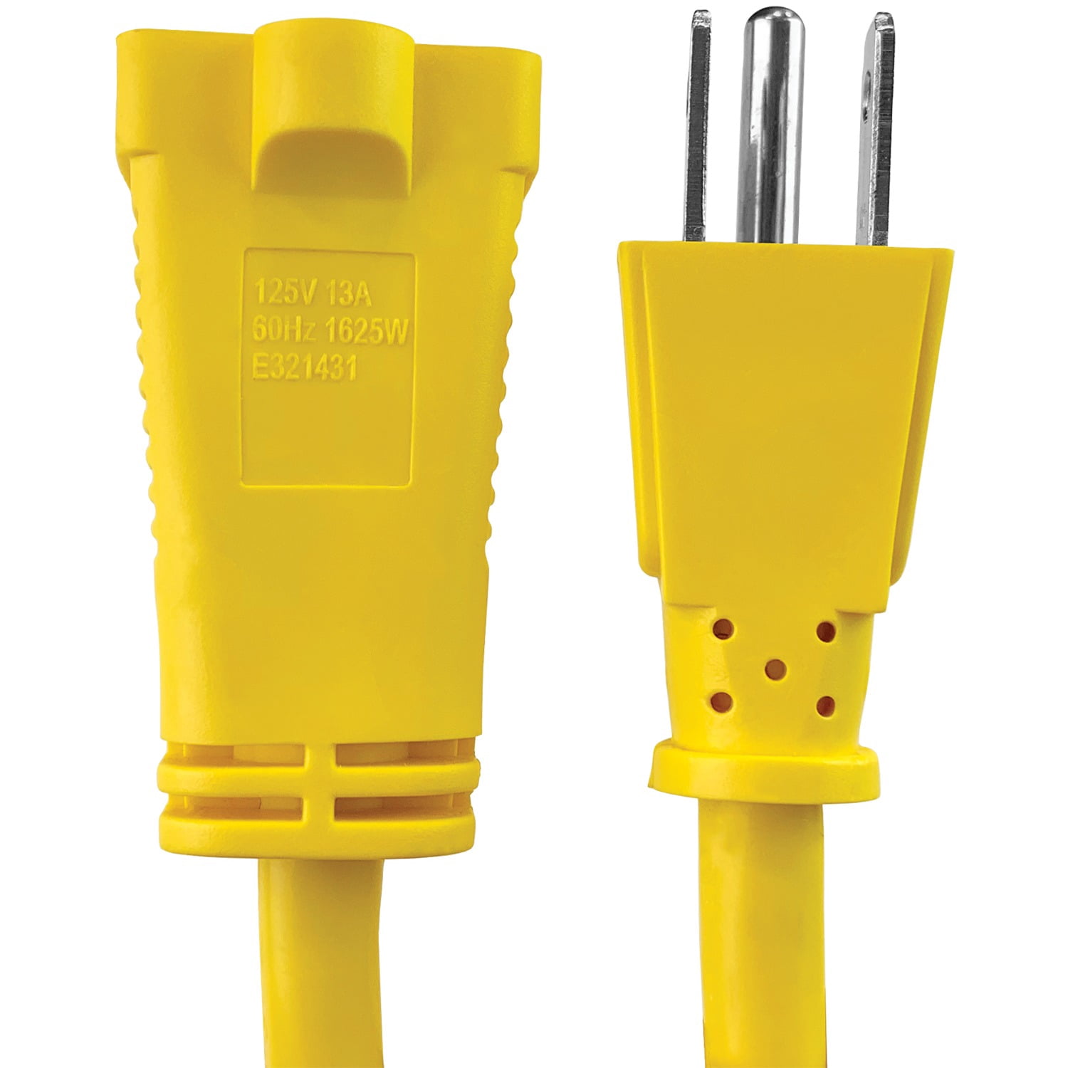 STANLEY 33257 Yellow Outdoor Power Extension Cord, 25 Feet