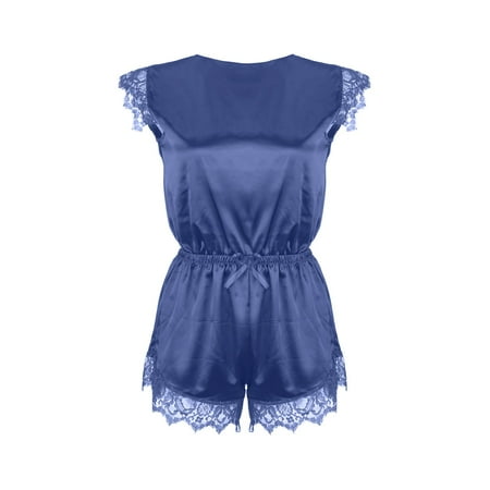 

Lingerie For Women Naughty Polyester Lace Backless Daily Nightwear