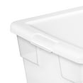 thumbnail image 6 of Sterilite 16 Qt Plastic Stacking Storage Container Box with Lid, 48 Pack, 6 of 12