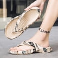 thumbnail image 4 of Womens Mens Flip Flops Sandals Slip on Sport Summer Beach Thong, 4 of 5