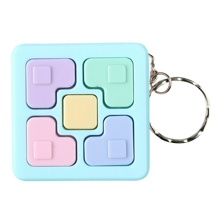 Prime Day Deals Today 2022 Mini Handle Game Keychain Led Electronic Memory Games for Kids Adults
