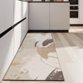 thumbnail image 4 of Brown Boho Abstract Pattern Kitchen Rug Mat,Kitchen Runner Rugs Non Skid Washable,Decorative Kitchen Floor Mats for Kitchen,Sink,Laundry,17"X47", 4 of 5