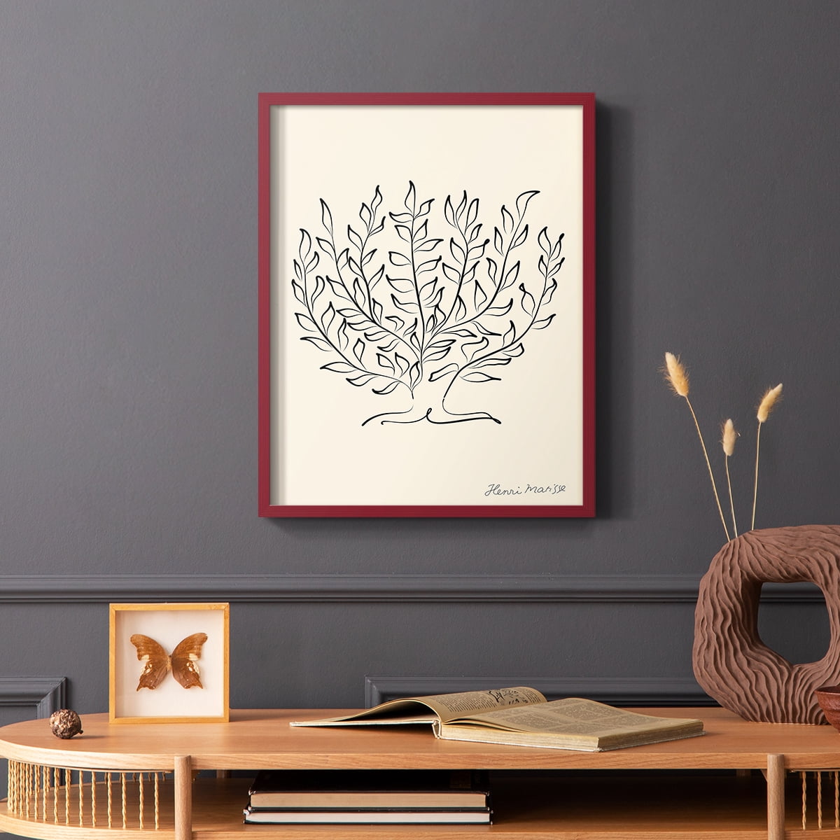 Matisse CCII in Solid Wood 11 x 14 Framed Print