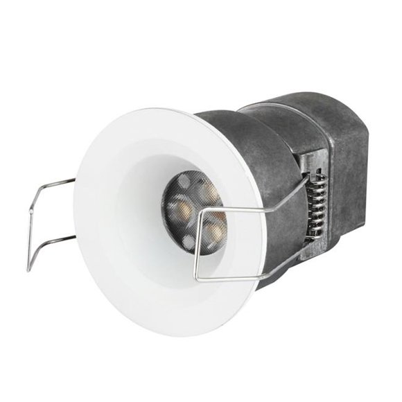 Elitco Lighting RM20530K-4PK 3W 180 LM CRI80 Mini Downlight LED - DC12V - Paquet de 4