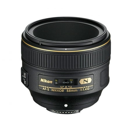 UPC 018208022106 product image for Nikon AF-S NIKKOR 58mm f/1.4G Standard Lens | upcitemdb.com