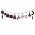 thumbnail image 2 of Yeciiwht Halloween Hanging Ornaments Acrylic Garland – Pre-Assembled Pendant Decor with Classic Holiday Motifs, Ready-to-Hang for Mantel, Doorway, Wall, 2 of 7