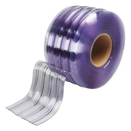 TMI 999-00003 Vinyl Strip Roll, Ribbed, 12 In