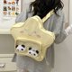 thumbnail image 2 of Bolso Hombro Mochila Escolar Kawaii para Mujer Con Nailon Bolsillo Transparente, 2 of 9