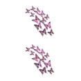 thumbnail image 3 of mmirethe Whimsical Look With Colorful Butterflies Wall Stickers Various Glitter And Exquisite Stickers To Create A Decorative LK12 Rose Red 2Set, 3 of 6